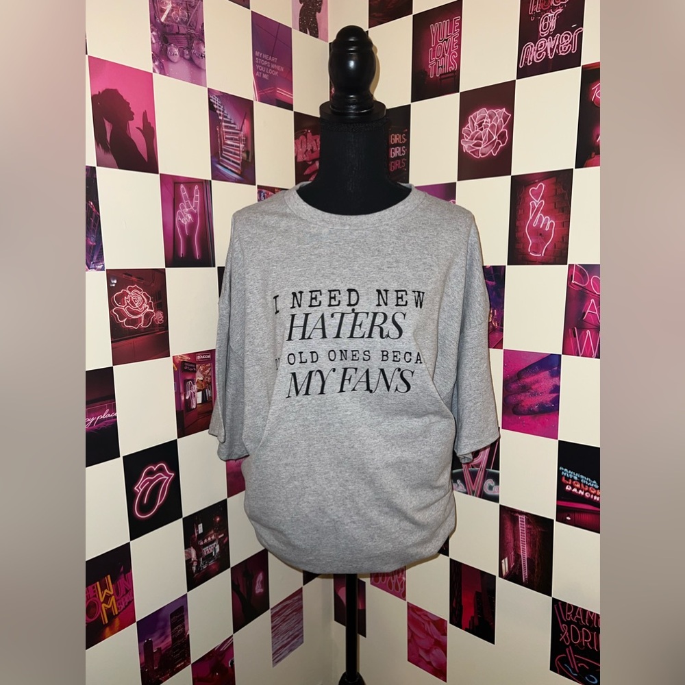 I need new haters Tshirt - Picture 3 of 6